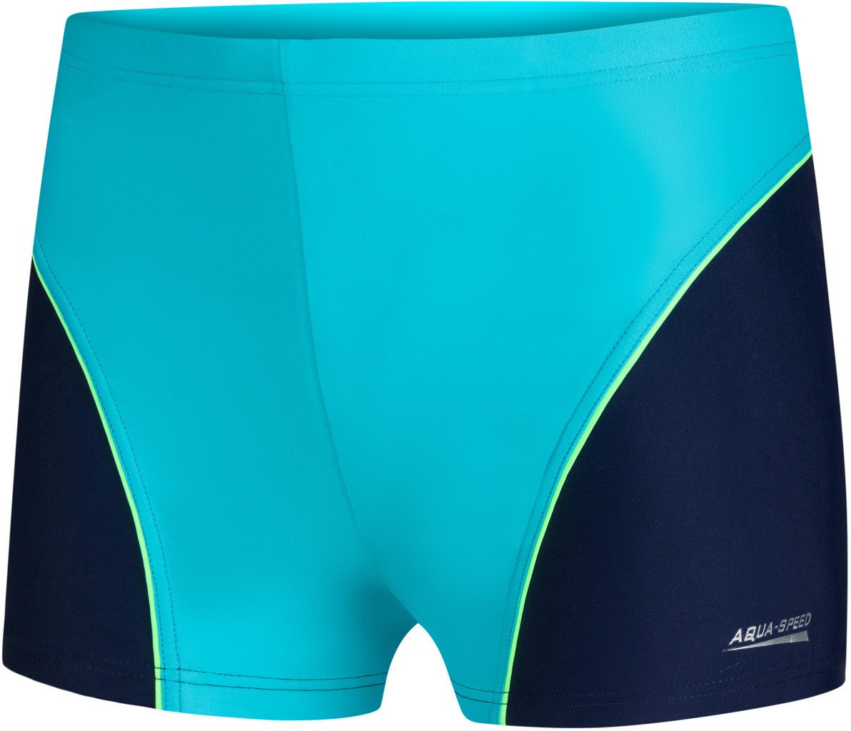 Плавки-боксери для хлопців Aqua Speed LEO 7411 блакитний, темно-синій Діт 116см — фото 1