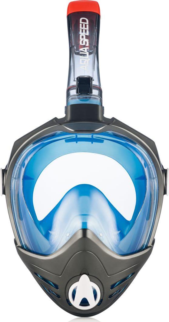 Повнолицьова маска Aqua Speed BRIZO 8739 синій S/M (227-01) — фото 4