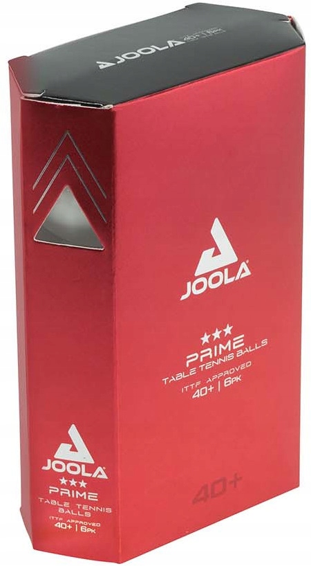 М'ячі для настільного тенісу (6 шт) Joola PRIME 3* 40+ ITTF, white — фото 2