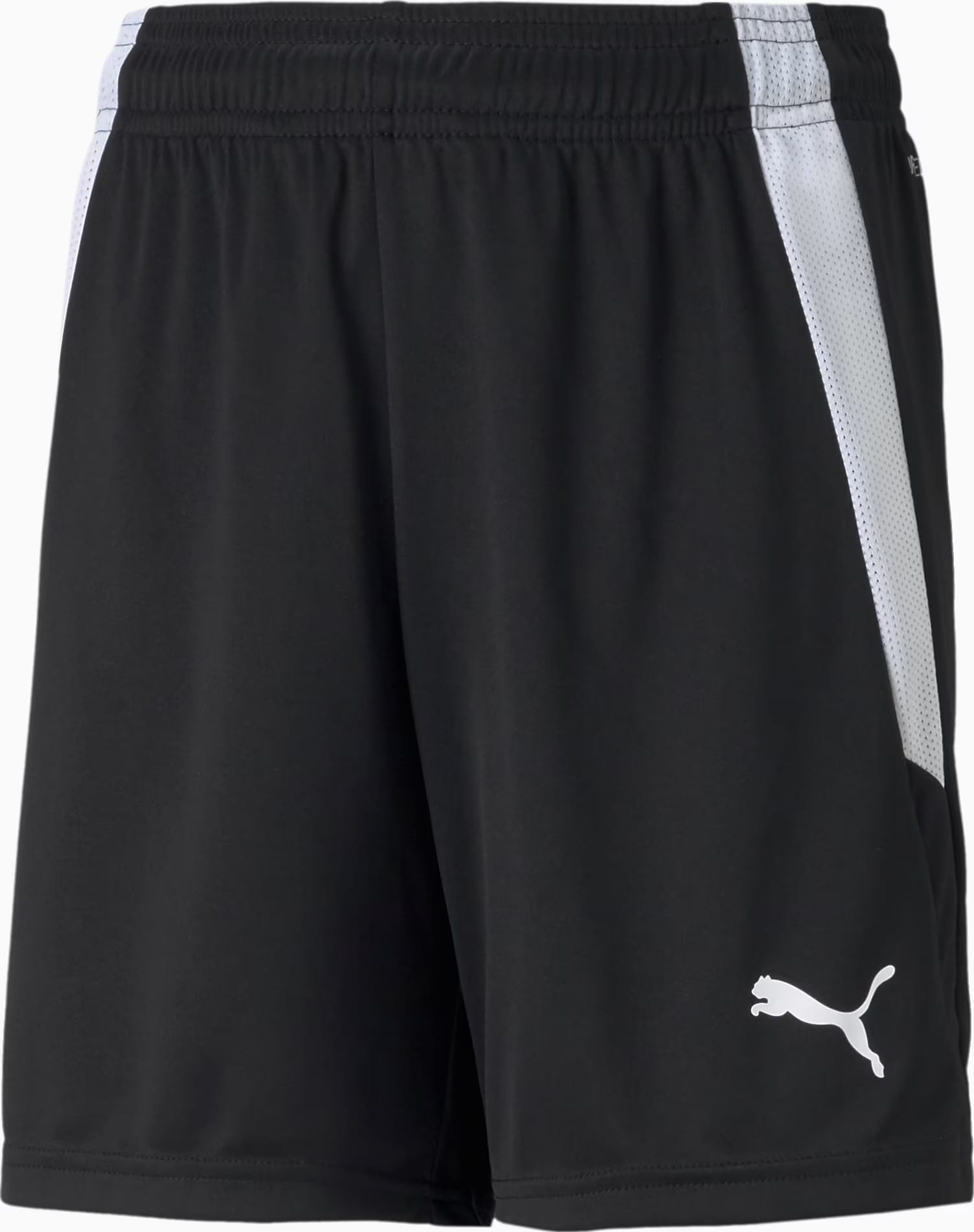 Шорти Puma teamLIGA Shorts Jr чорний, білий дитячий 140 см (704931-03) — фото 1