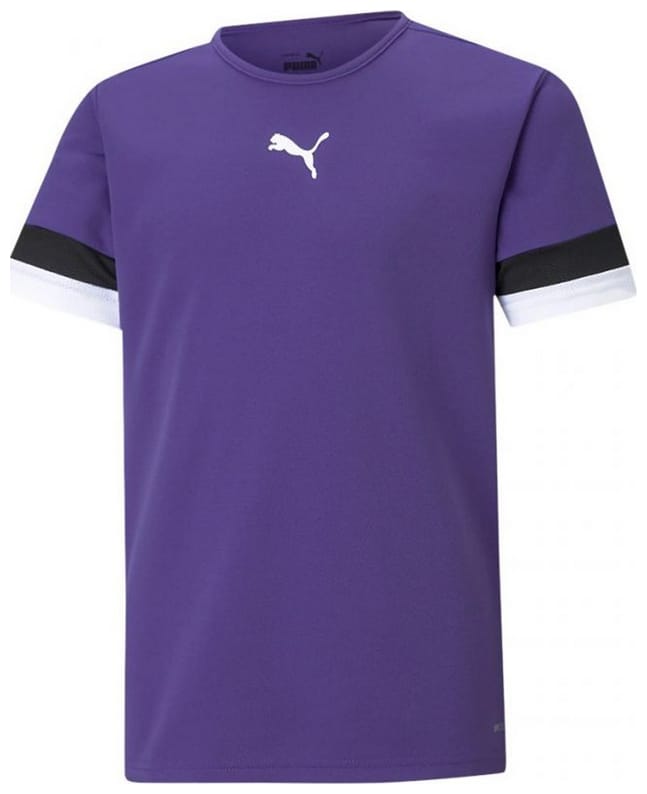 Футболка Puma teamRISE Jersey Jr фіолетовий Діт 128 см — фото 1