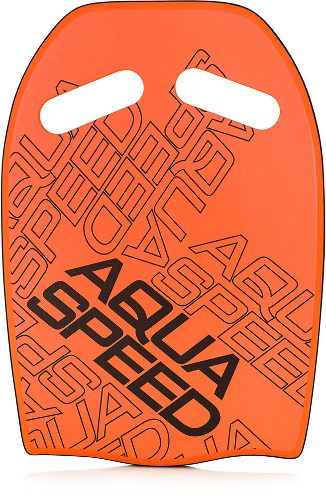 Дошка для плавання Aqua Speed WAVE KICKBOARD 3971 червоний Уні 43x28x3,6cм — фото 1