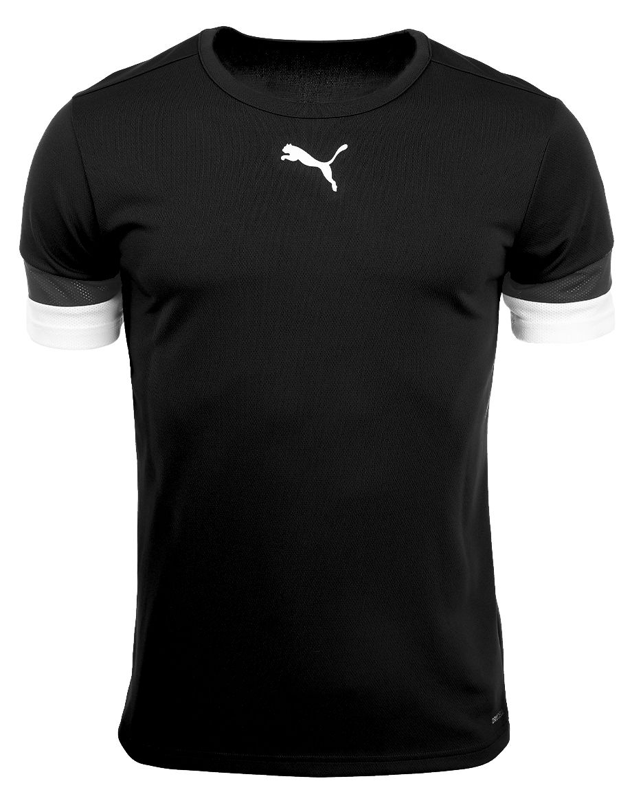 Футболка Puma teamRISE Jersey Jr чорний дитячий 128 см (704938-03) — фото 1