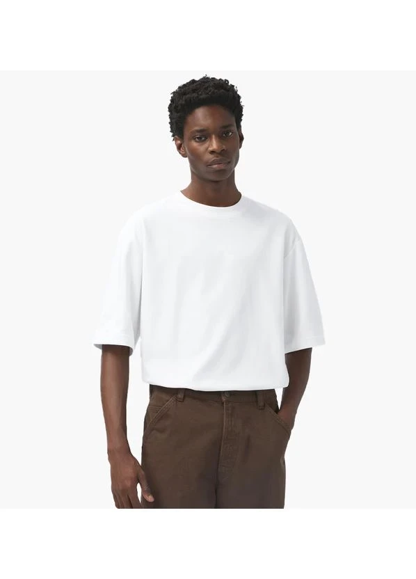 Футболка унісекс Uniqlo Airism Cotton Oversized Crew Neck Half-Sleeve T-Shirt White (465185-00) — фото 1