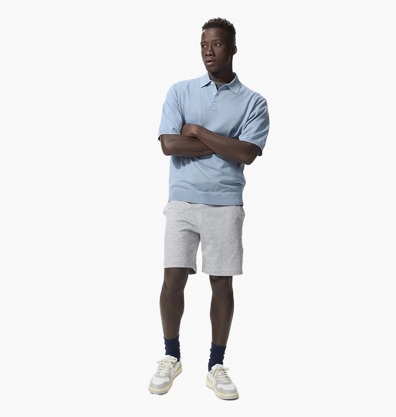Шорти чоловічі Uniqlo Cotton Easy Shorts White (474127-04) — фото 1