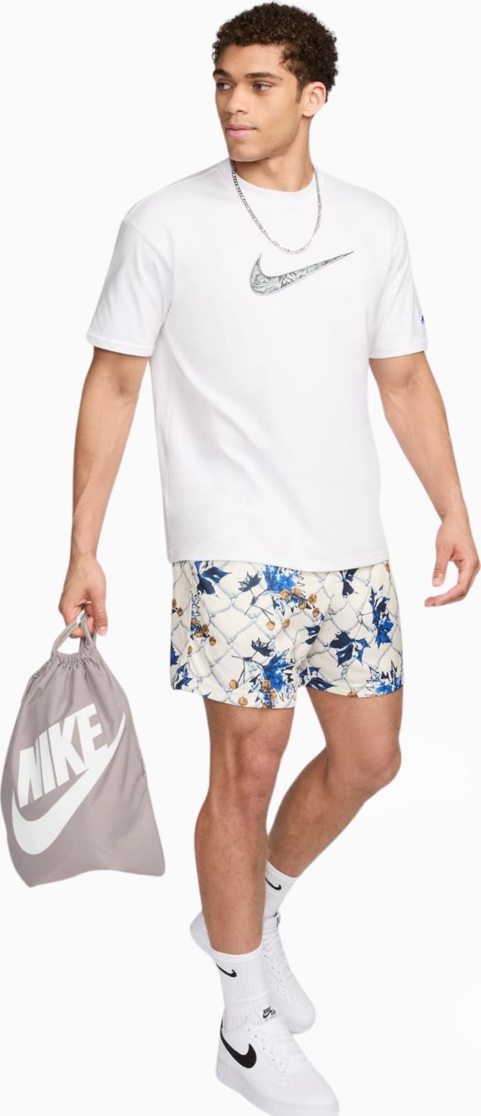 Рюкзак-мішок Nike NK HERITAGE DRAWSTRING 13L сірий Уні 33 х 43 см (DC4245-009) — фото 5