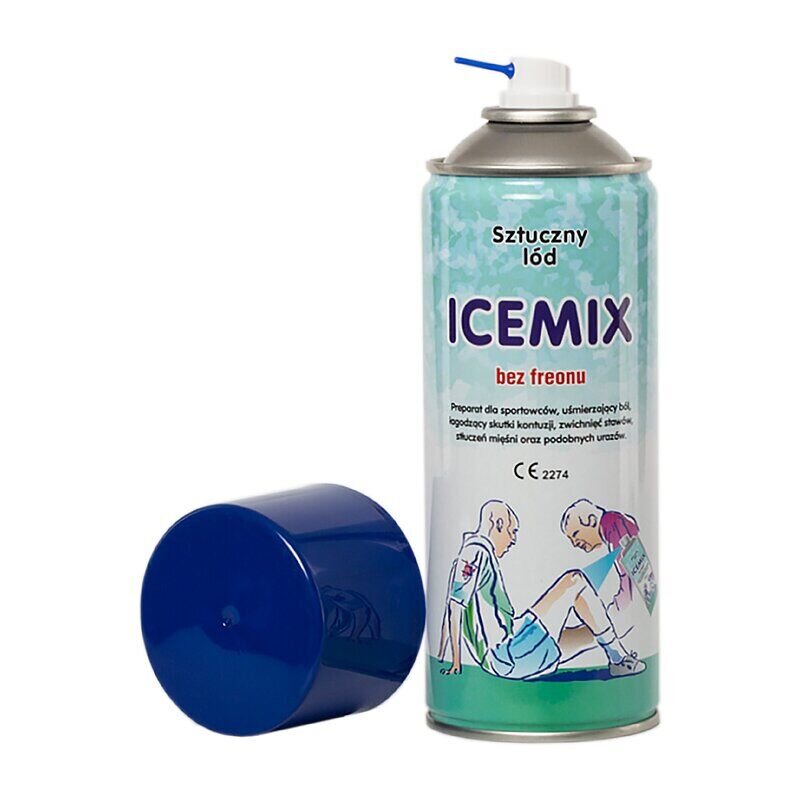 Охолоджуючий спрей "заморозка" спортивна ICEMIX "400мл. * 12 шт.(Польща) — фото 5