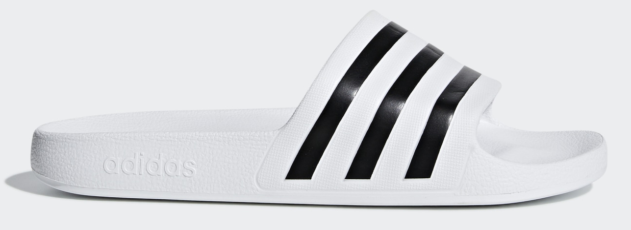 Шльопанці Adidas ADILETTE AQUA білий Уні 46 (11UK) 28.4 см — фото 1