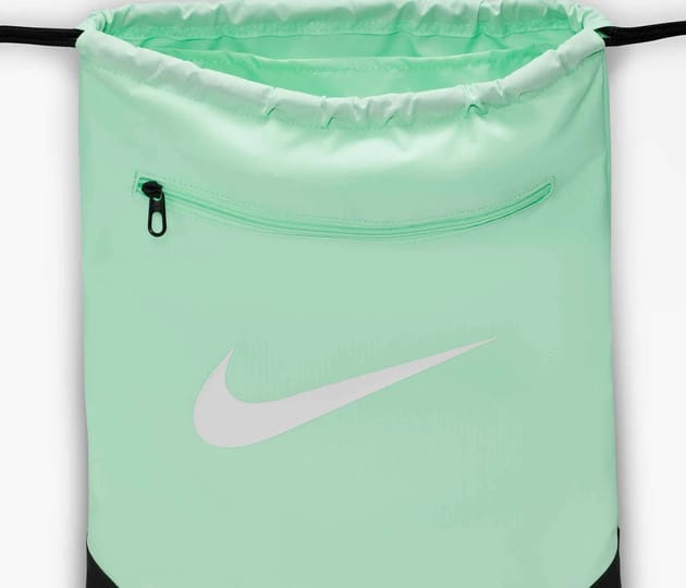 Рюкзак-мішок Nike NK BRSLA DRAWSTRNG - 9.5 18L м'ятний Уні 33 х 51 х 5 см (DM3978-353) — фото 6