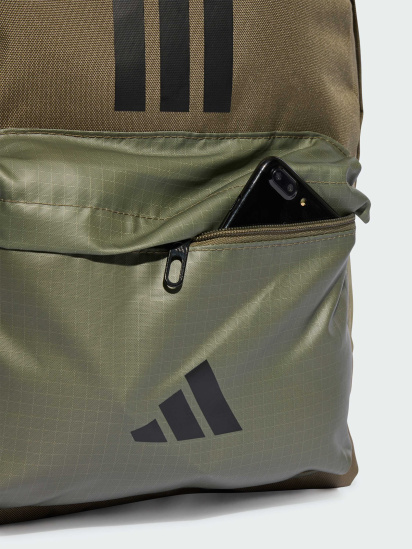 Рюкзак Adidas CLSC BARS 3S 27,5L коричневий, чорний Уні 15х31х44 см — фото 6