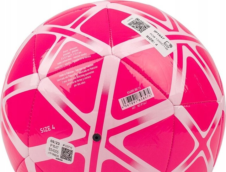 Футбольний м'яч Adidas Starlancer Club IP1647, розмір №5 — фото 3