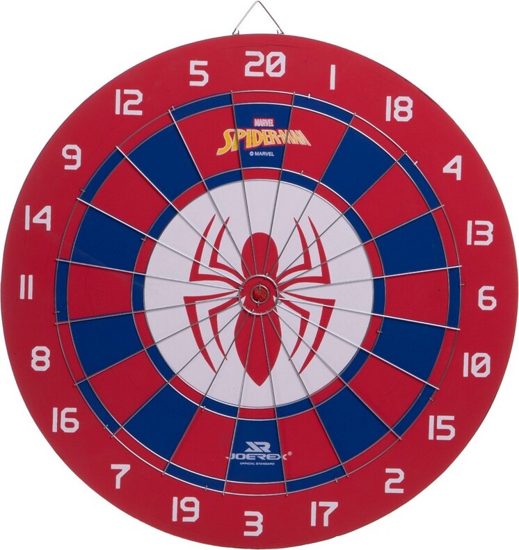Дартс із пресованого паперу 6 дротиків і мішень JOEREX MARVEL SPIDERMAN 43см JMBB19028-S — фото 3