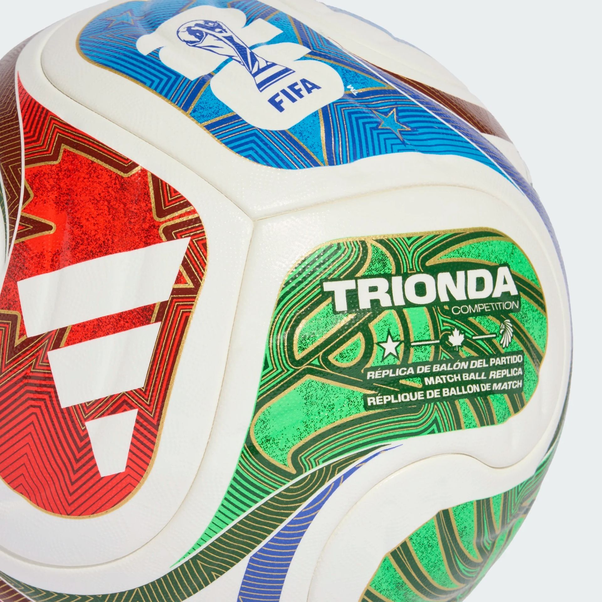 Футбольний м'яч Adidas FIFA World Cup 26™ Trionda Competition Ball (JD8031), розмір №5 — фото 5