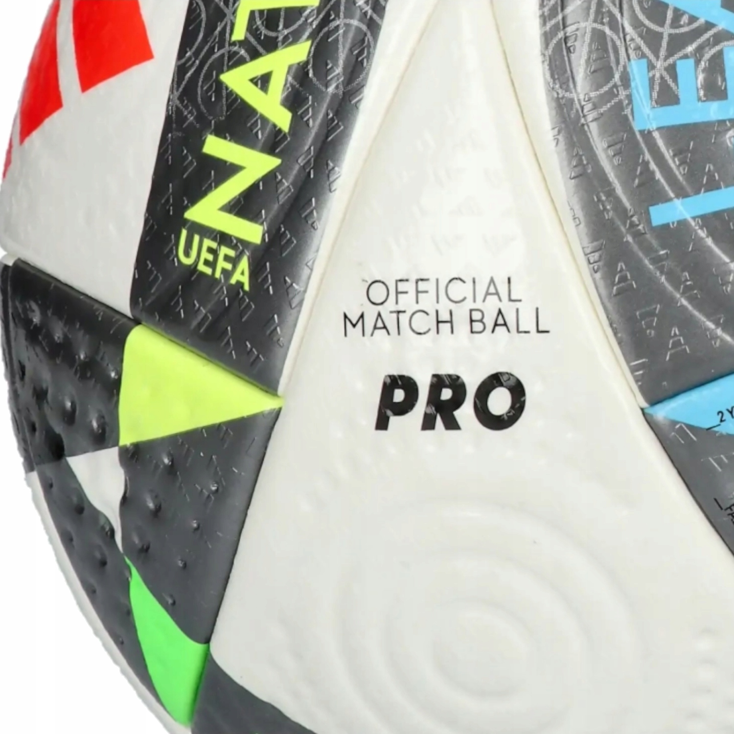 Офіційний футбольний м'яч Adidas UEFA PRO 2024 Nations League IS7441 №5 — фото 6