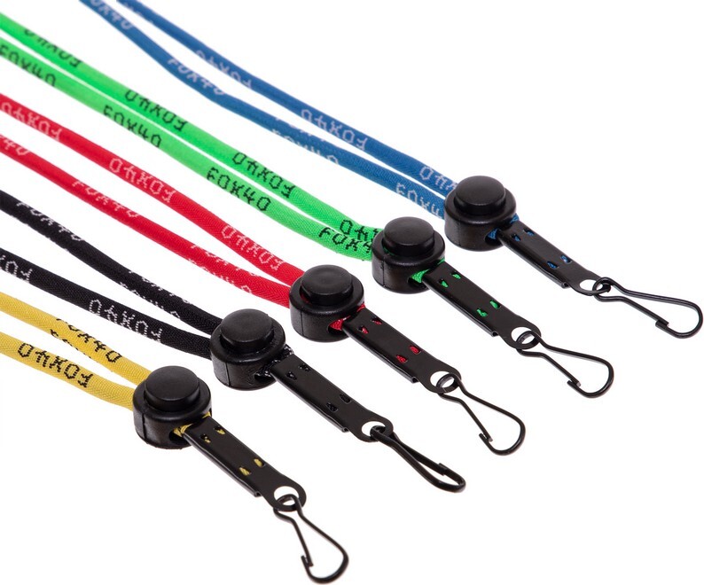 Шнурок-ремінець для свистка з карабіном BREAKAWAY LANYARDS FOX40-100 40см — фото 15