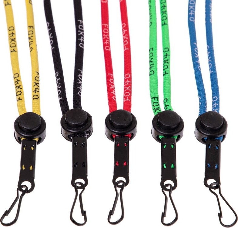 Шнурок-ремінець для свистка з карабіном BREAKAWAY LANYARDS FOX40-100 40см — фото 16