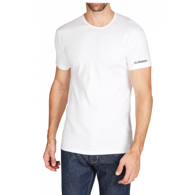 Футболка Kappa T-shirt Mezza Manica Girocollo білий Чол XXL — фото 1