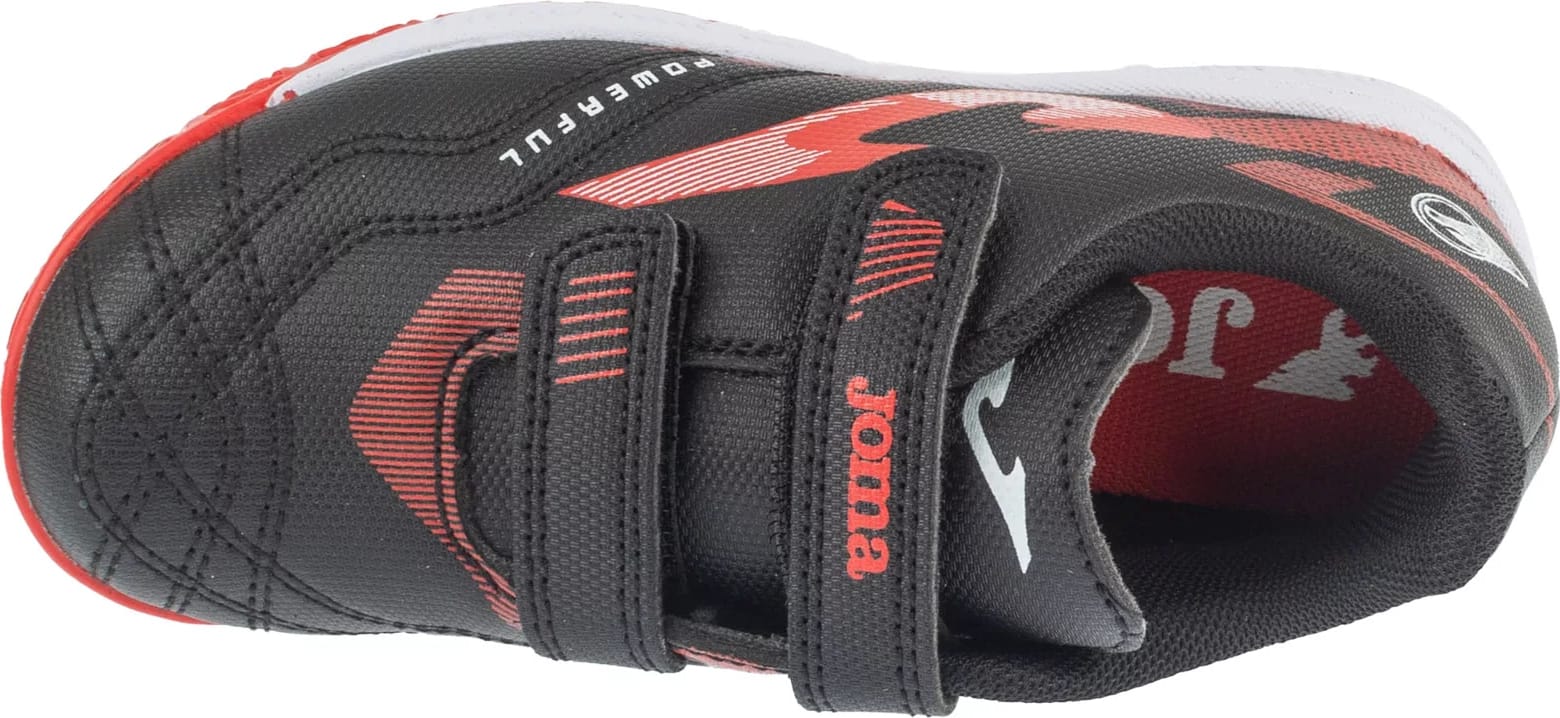 Футзалки дитячі Joma POWERFULL чорний 24 (POJW2501INV) — фото 4
