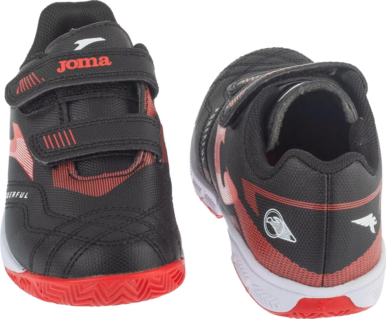 Футзалки дитячі Joma POWERFULL чорний 24 (POJW2501INV) — фото 6