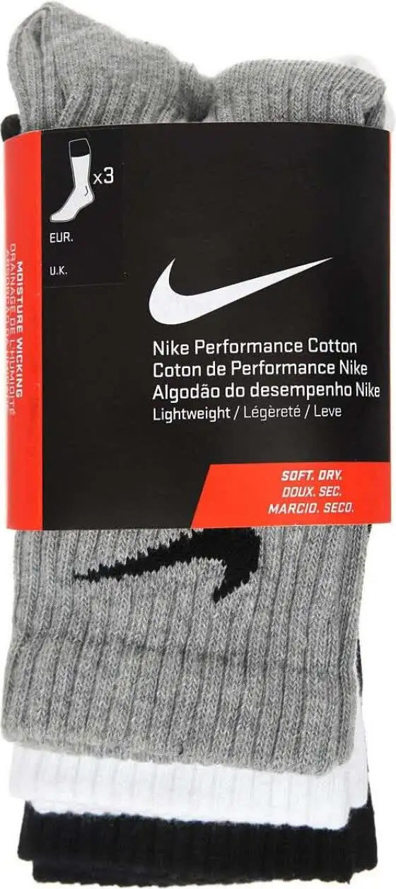 Шкарпетки Nike U NK PERF LTWT CREW 3 пари — фото 6