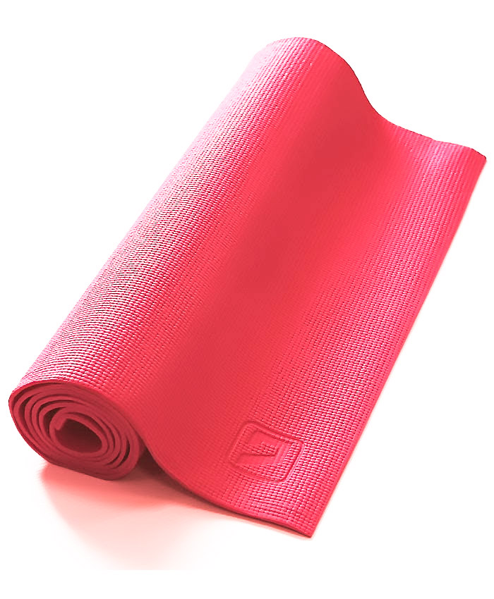 Коврик для йоги PVC YOGA MAT розовий 173x61x0.4см — фото 7