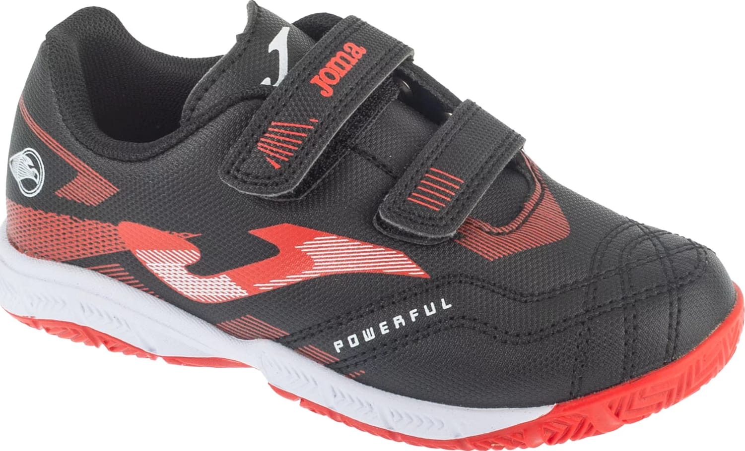Футзалки дитячі Joma POWERFULL чорний 24 (POJW2501INV) — фото 1