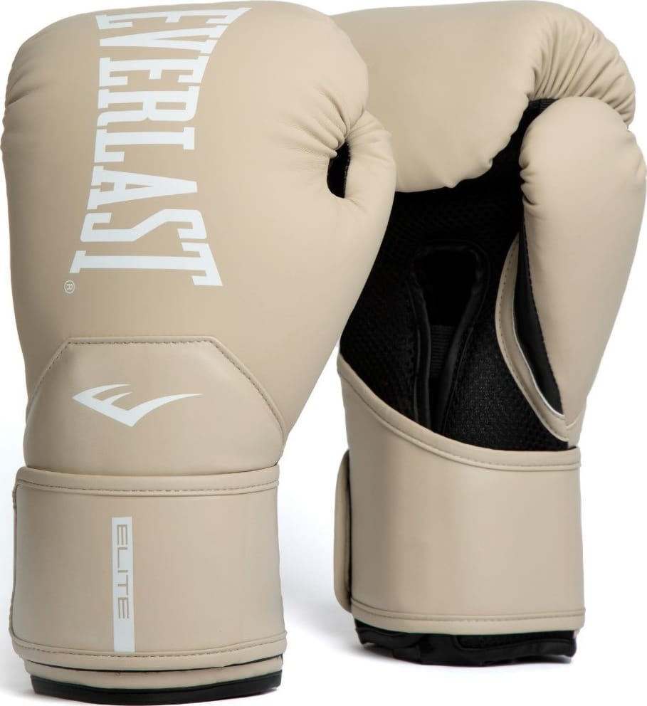 Боксерські рукавиці Everlast ELITE 2 BOXING GLOVES бежевий 14 унцій (P00003317) — фото 1
