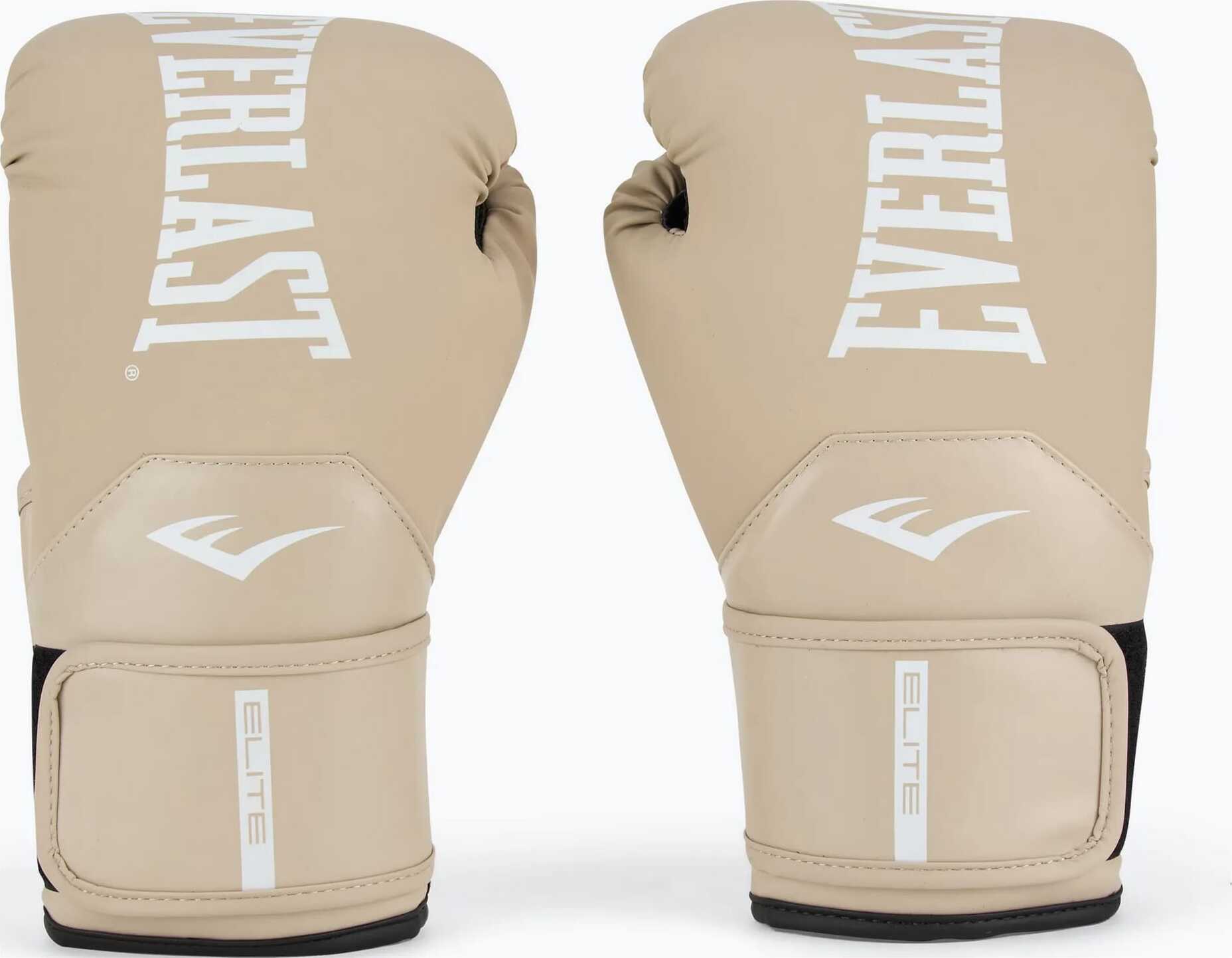 Боксерські рукавиці EVERLAST ELITE 2 BOXING GLOVES бежевий Уні 16 унцій — фото 4