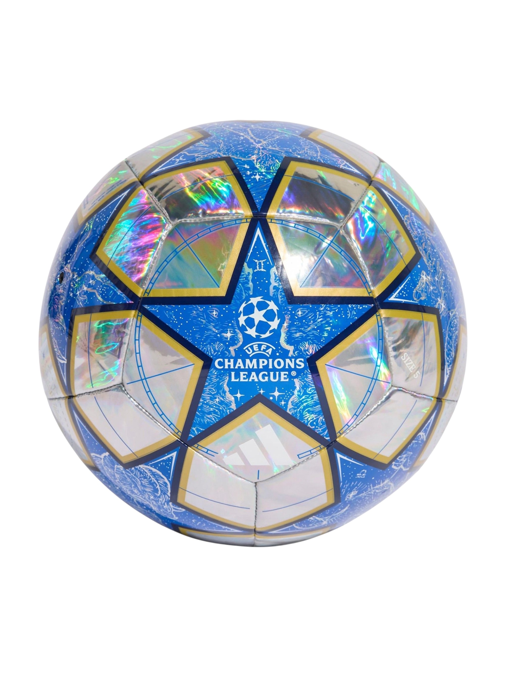 Футбольний м'яч Adidas UCL Training 25/26 League Stage Foil JP1549, розмір №5 — фото 5