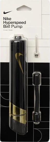 Насос Nike HYPERSPEED BALL PUMP SWOOSH чорний, золотистий One Size (N.100.2867.073.NS) — фото 4