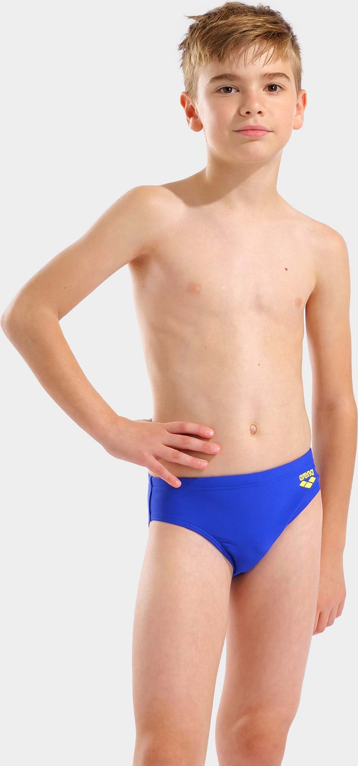 Плавки-сліпи для хлопчиків Arena TALES SWIM BRIEFS синій, жовтий 116 см — фото 1