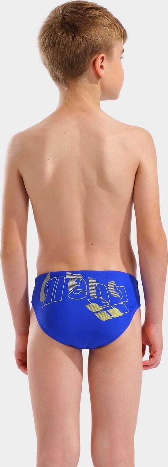 Плавки-сліпи для хлопчиків Arena TALES SWIM BRIEFS синій, жовтий 128 см — фото 4