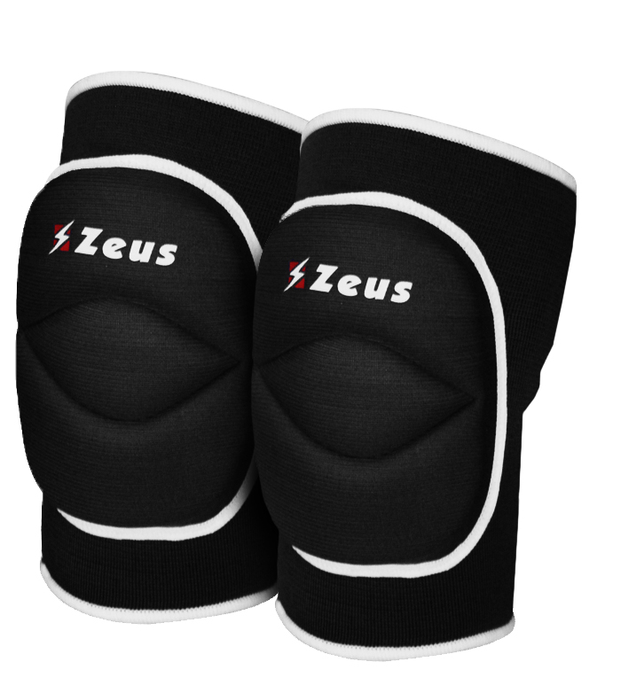 Наколінники для волейболу Zeus GINOCCHIERA VOLLEY EKO чорний Уні 128-155 см — фото 1