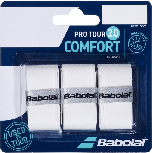 Обмотка Babolat Pro Tour 2.0 X 3 white (653053-101) — фото 4