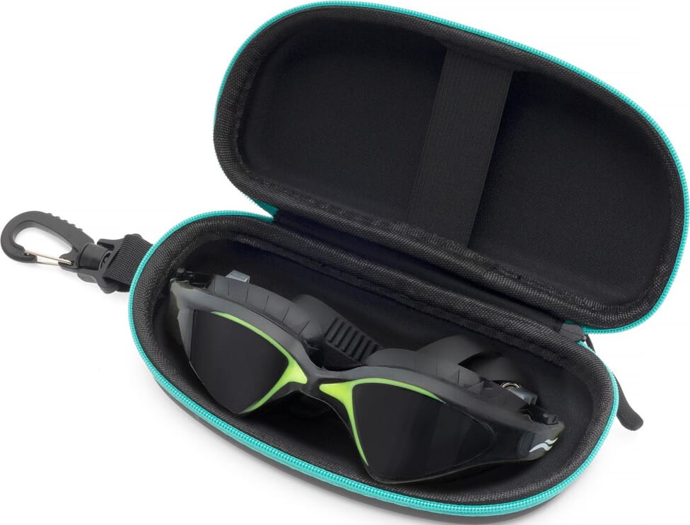 Чохол для окулярів Aqua Speed Goggle Case 62948 чорний, бірюзовий Уні One Size — фото 3