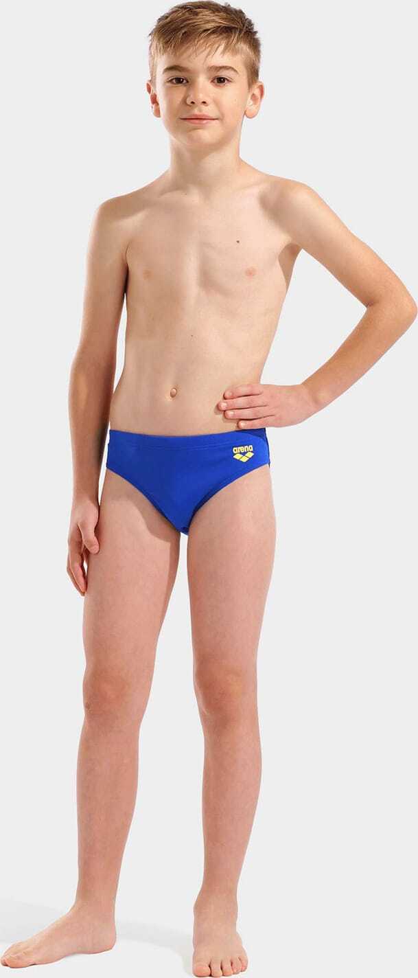 Плавки-сліпи для хлопчиків Arena BRIGHT SWIM BRIEFS синій, жовтий Діт 116 см — фото 2