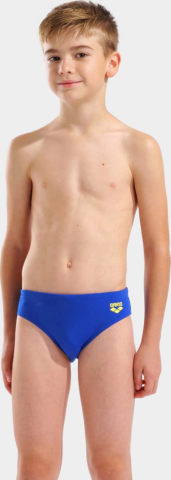 Плавки-сліпи для хлопчиків Arena BRIGHT SWIM BRIEFS синій, жовтий 116 см — фото 1