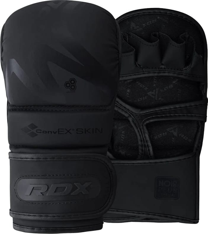 Рукавиці для ММА (Греплінгові рукавички) RDX T15 Noir Inner Matte Black XL — фото 3