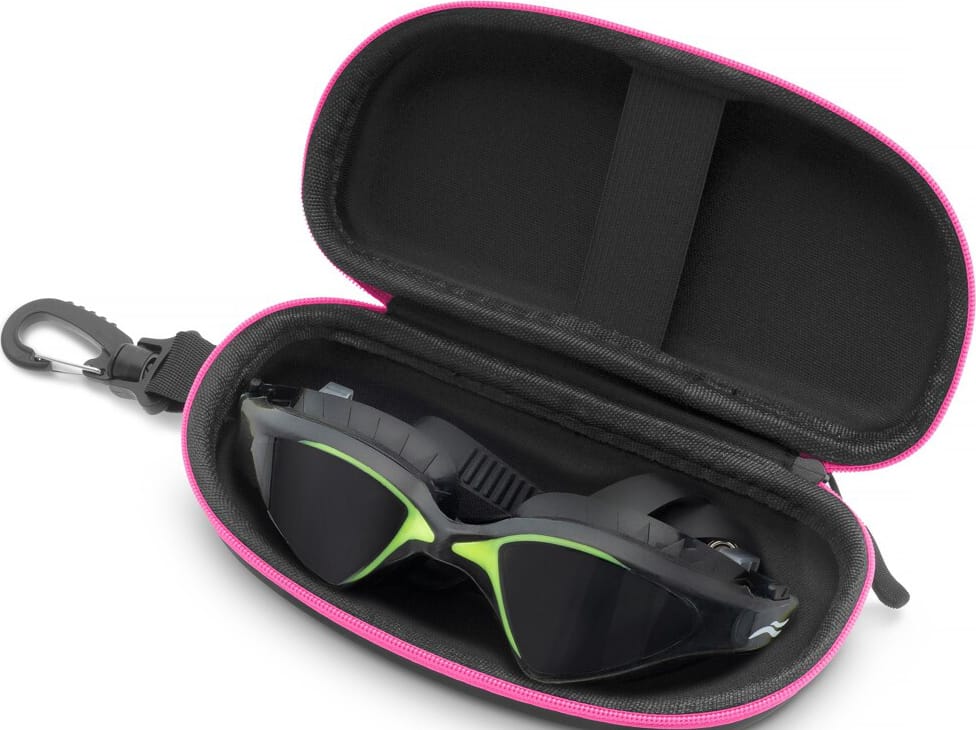 Чохол для окулярів Aqua Speed Goggle Case 62950 чорний, рожевий Уні One Size — фото 3