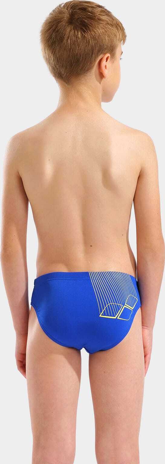 Плавки-сліпи для хлопчиків Arena BRIGHT SWIM BRIEFS синій, жовтий 116 см — фото 4