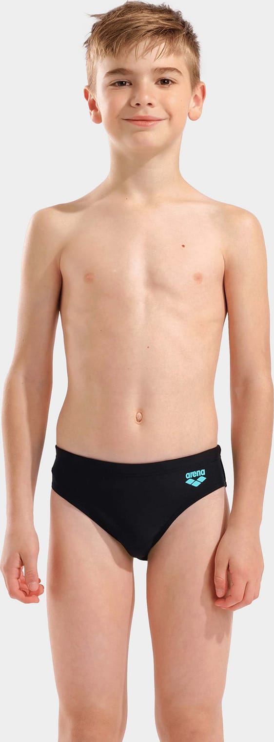 Плавки-сліпи для хлопчиків Arena TALES SWIM BRIEFS чорний, бірюзовий 116 см — фото 1