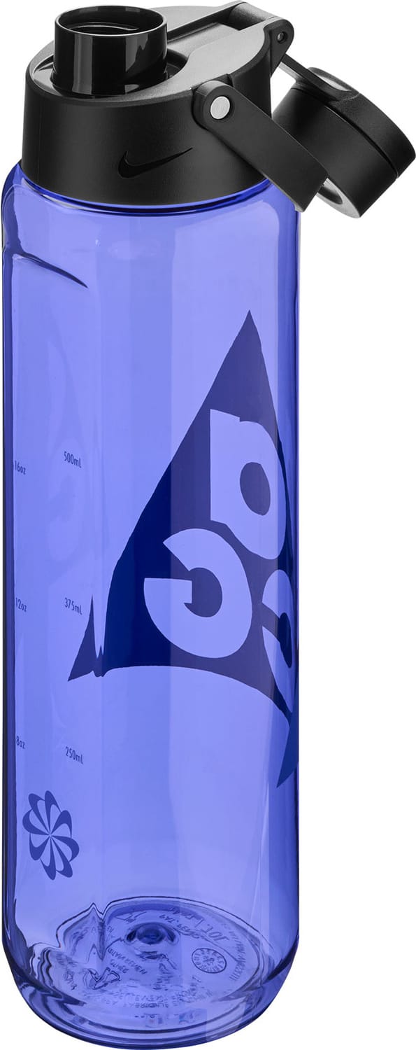 Пляшка Nike TR RENEW RECHARGE CHUG BOTTLE 24 OZ синій 709 мл — фото 4