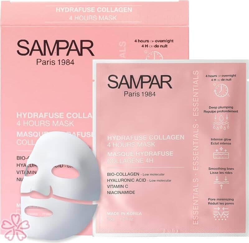 Маска SAMPAR Hydrafuse Bio-Collagen Overnight Mask 1 шт — фото 2