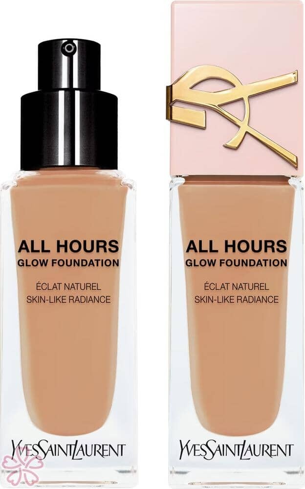 Тональная основа для лица с сияющим финишем Yves Saint Laurent All Hours Glow Foundation 25 мл LN9 — фото 3