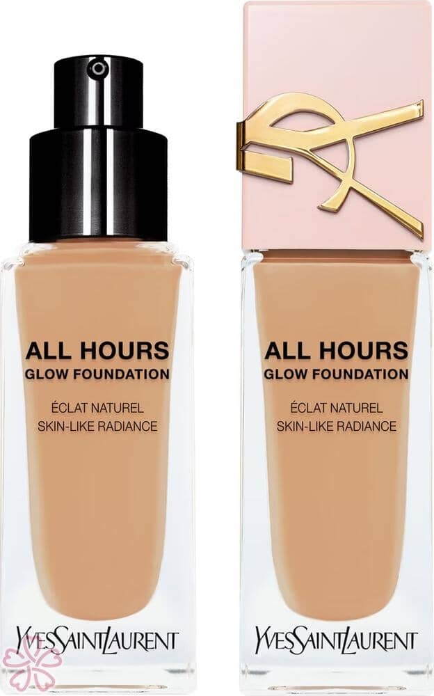 Тональная основа для лица с сияющим финишем Yves Saint Laurent All Hours Glow Foundation 25 мл LW7 — фото 3