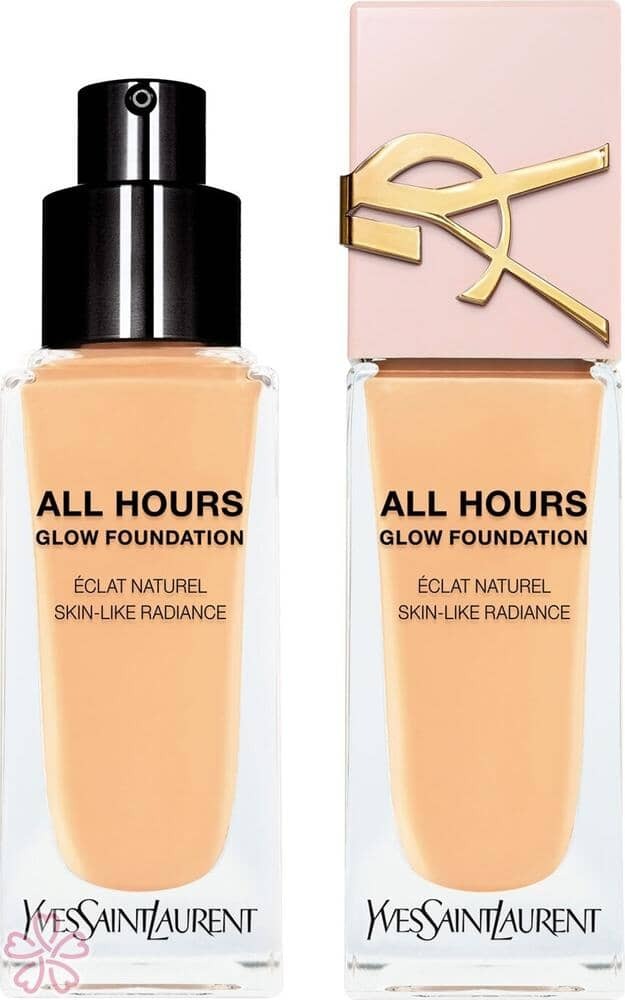 Тональная основа для лица с сияющим финишем Yves Saint Laurent All Hours Glow Foundation 25 мл LC4 — фото 3