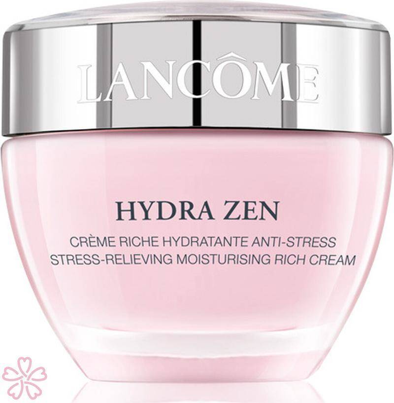 Увлажняющий дневной крем для сухой кожи лица Lancome Hydra Zen Rich Cream 50 мл — фото 3