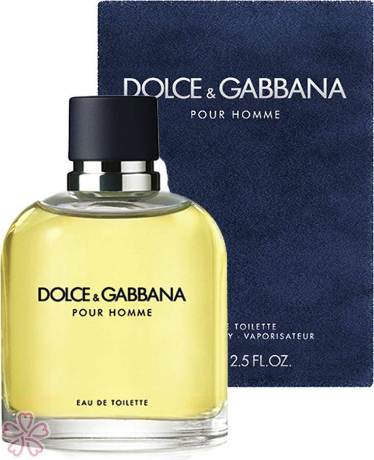 Туалетная вода для мужчин Dolce&Gabbana Pour homme 75 мл — фото 3
