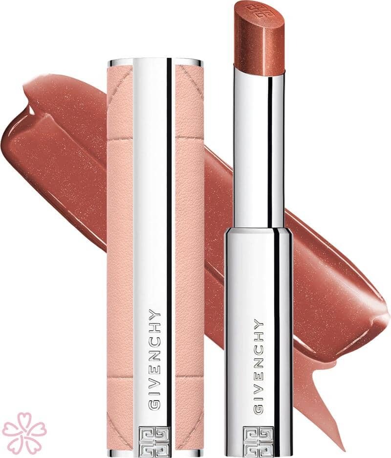 Помада Givenchy Rose Perfecto Shine Serum Lip Oil Stick 3.2 г 117 Chilling Brown — фото 3