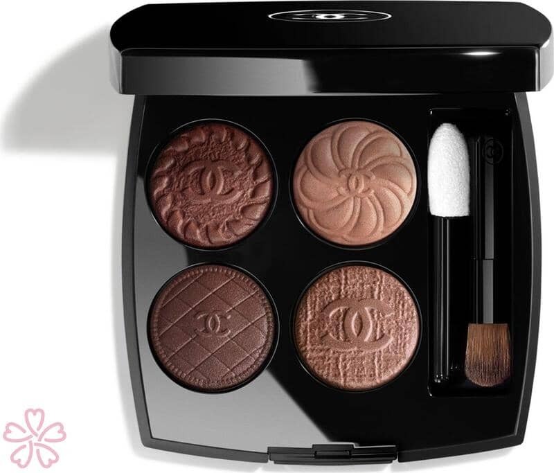 Тени для век - Множество эффектов CHANEL Les 4 Ombres 2 г 219 Boutons Couture — фото 3